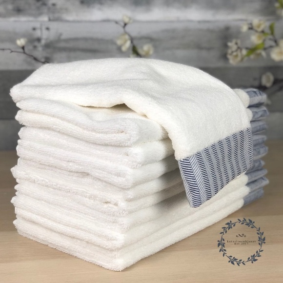 Fieldcrest Luxury Woven Hand Towels 10pc Bundle - Picture 5 of 6